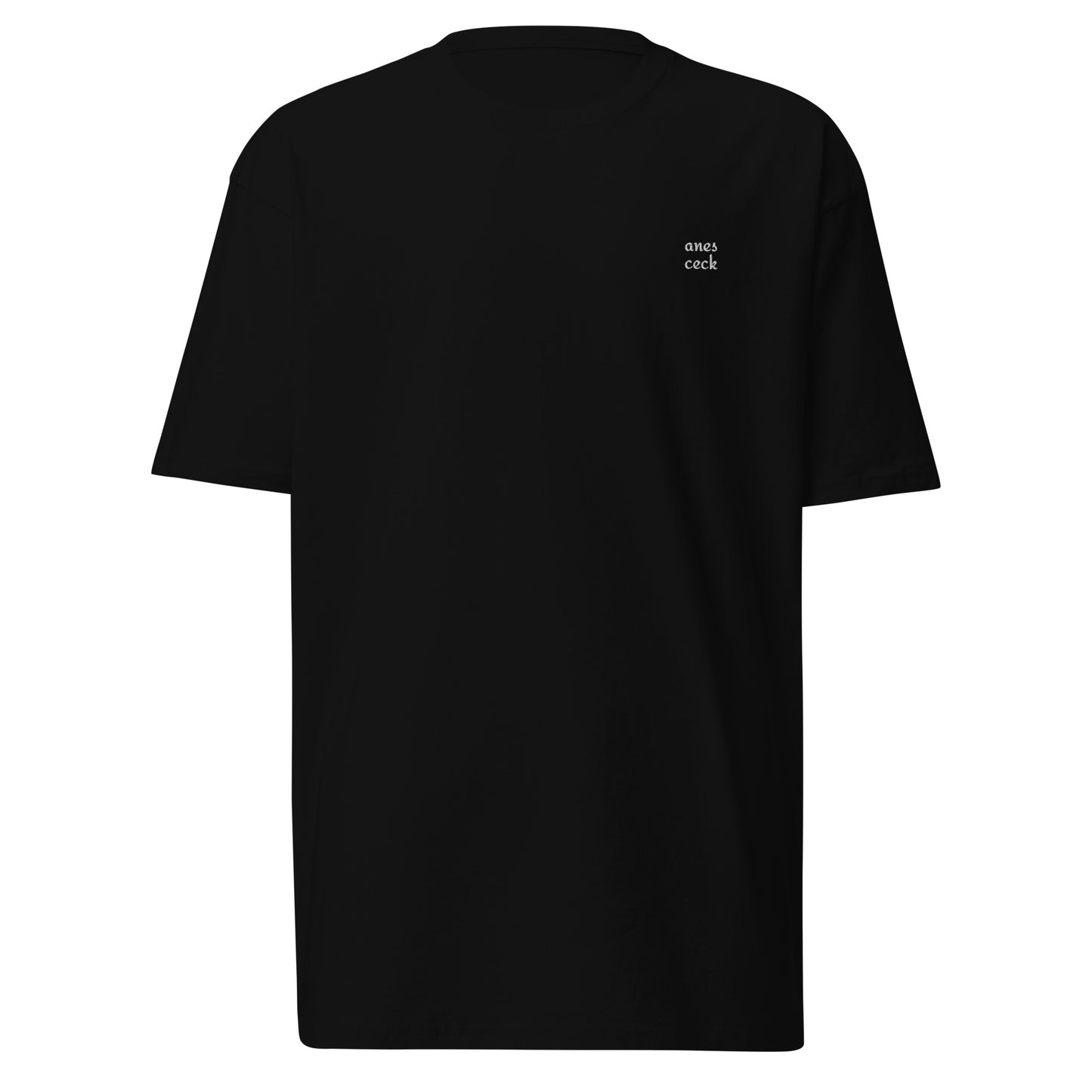 Anes Ceck™ LTD - Embroidered Men’s premium heavyweight tee
