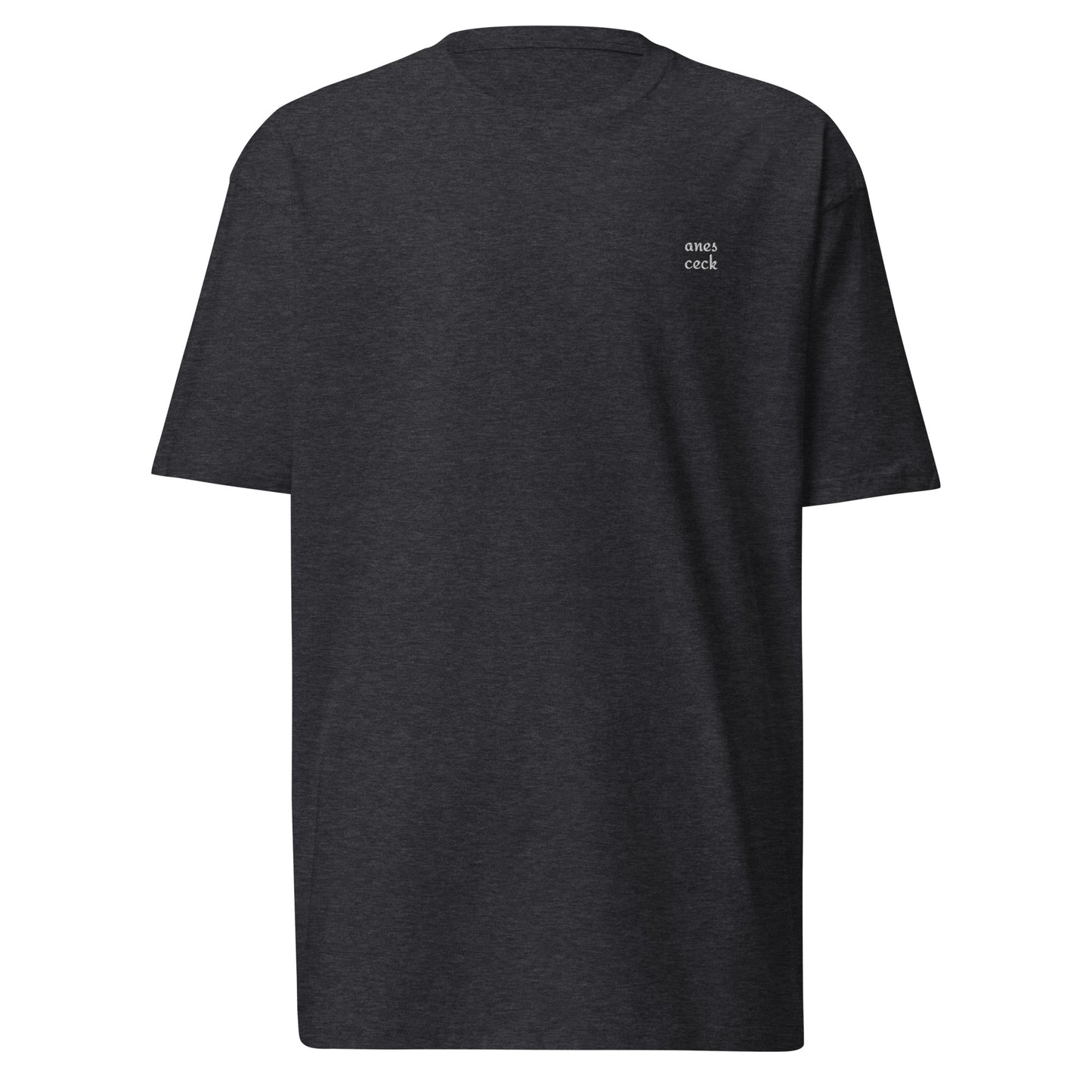 Anes Ceck™ LTD - Embroidered Men’s premium heavyweight tee