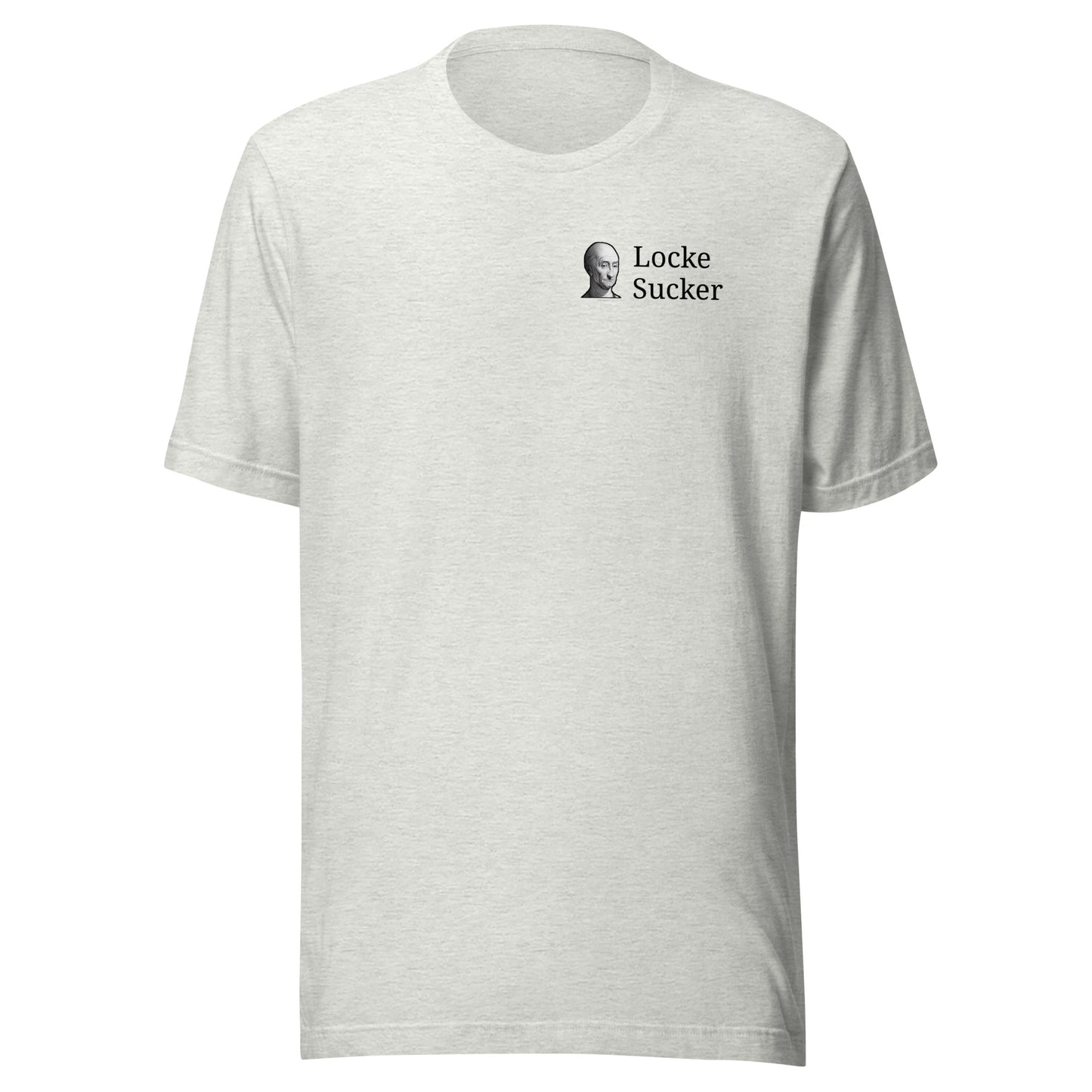 Locke Sucker™ (Bald +Back) Unisex t-shirt