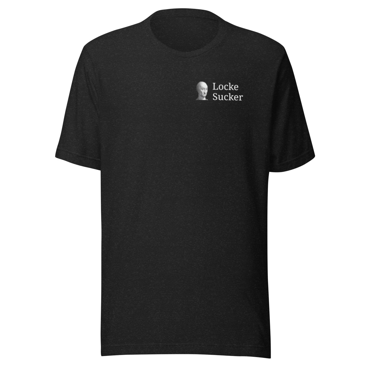 Locke Sucker™ (Bald +Back) Unisex t-shirt