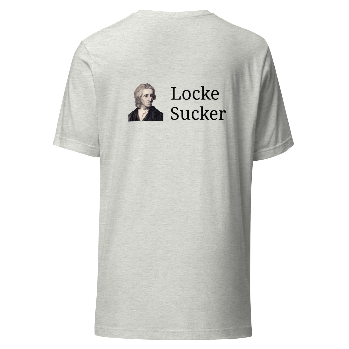 Locke Sucker™ (Classic +Back) Unisex t-shirt