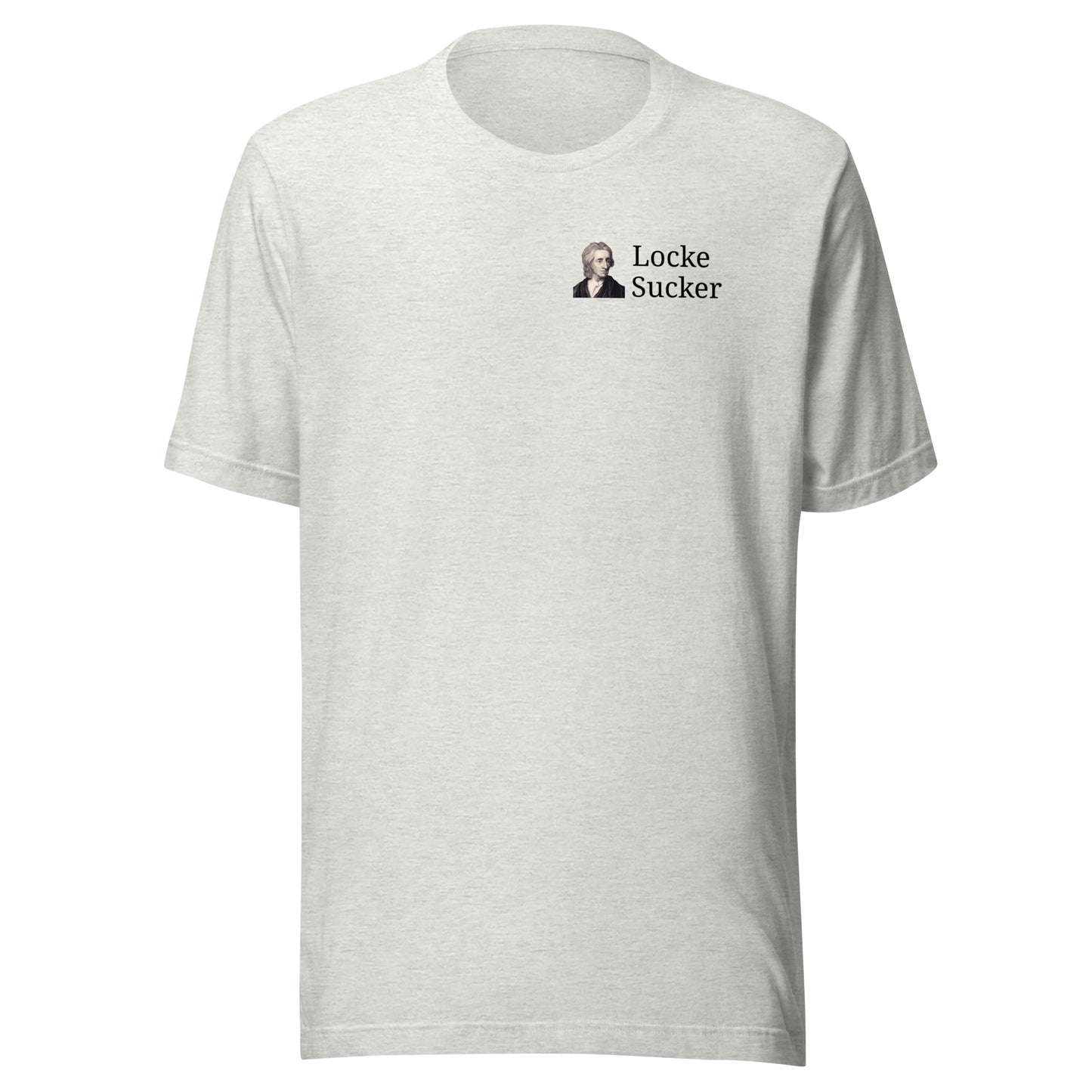 Locke Sucker™ (Classic +Back) Unisex t-shirt