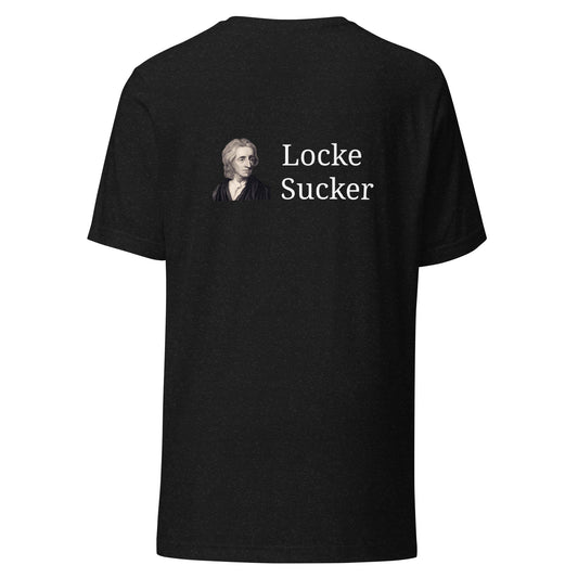 Locke Sucker™ (Classic +Back) Unisex t-shirt