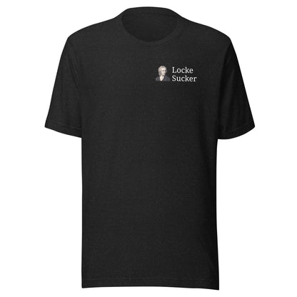 Locke Sucker™ (Classic +Back) Unisex t-shirt